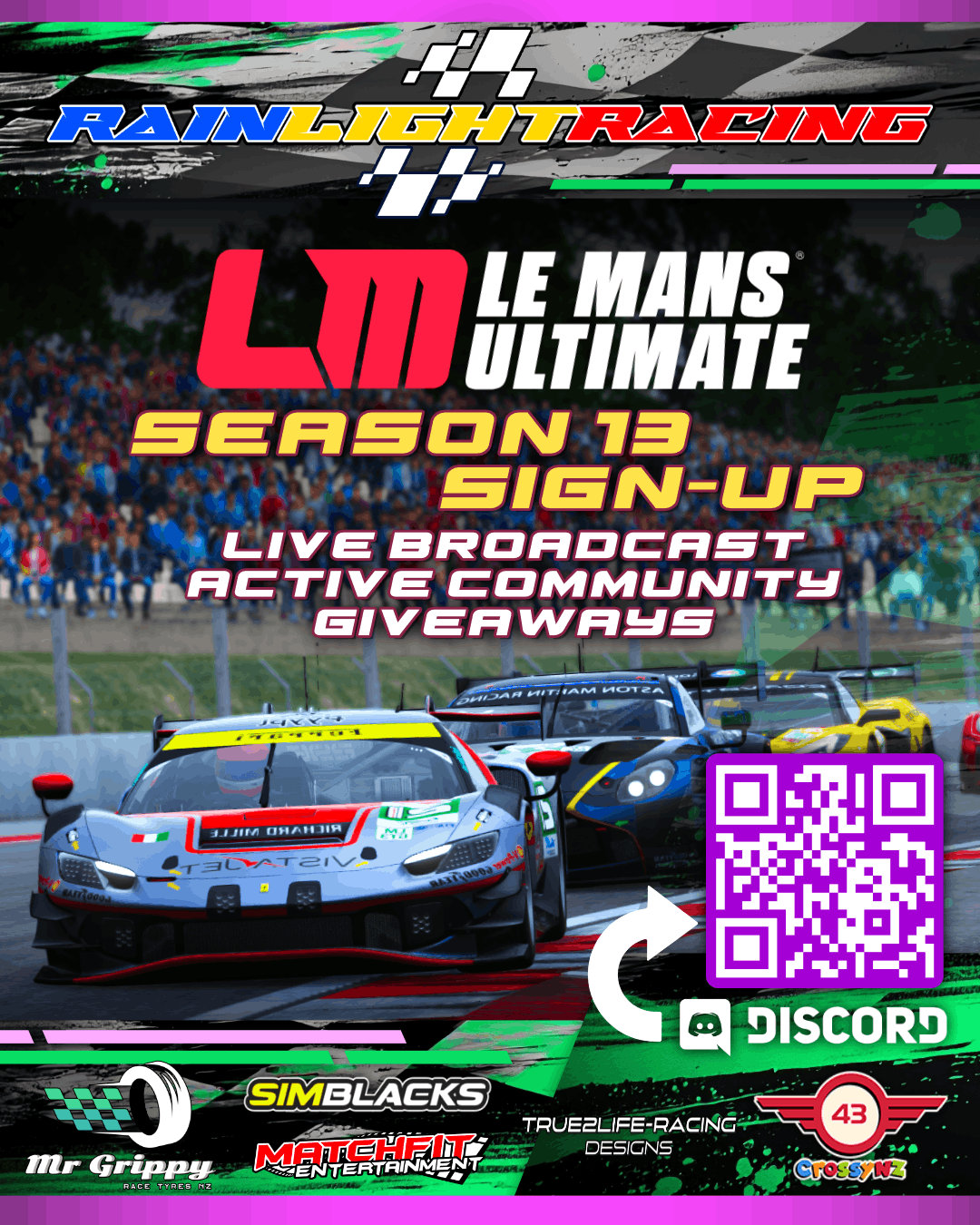Season 13 Sign Up